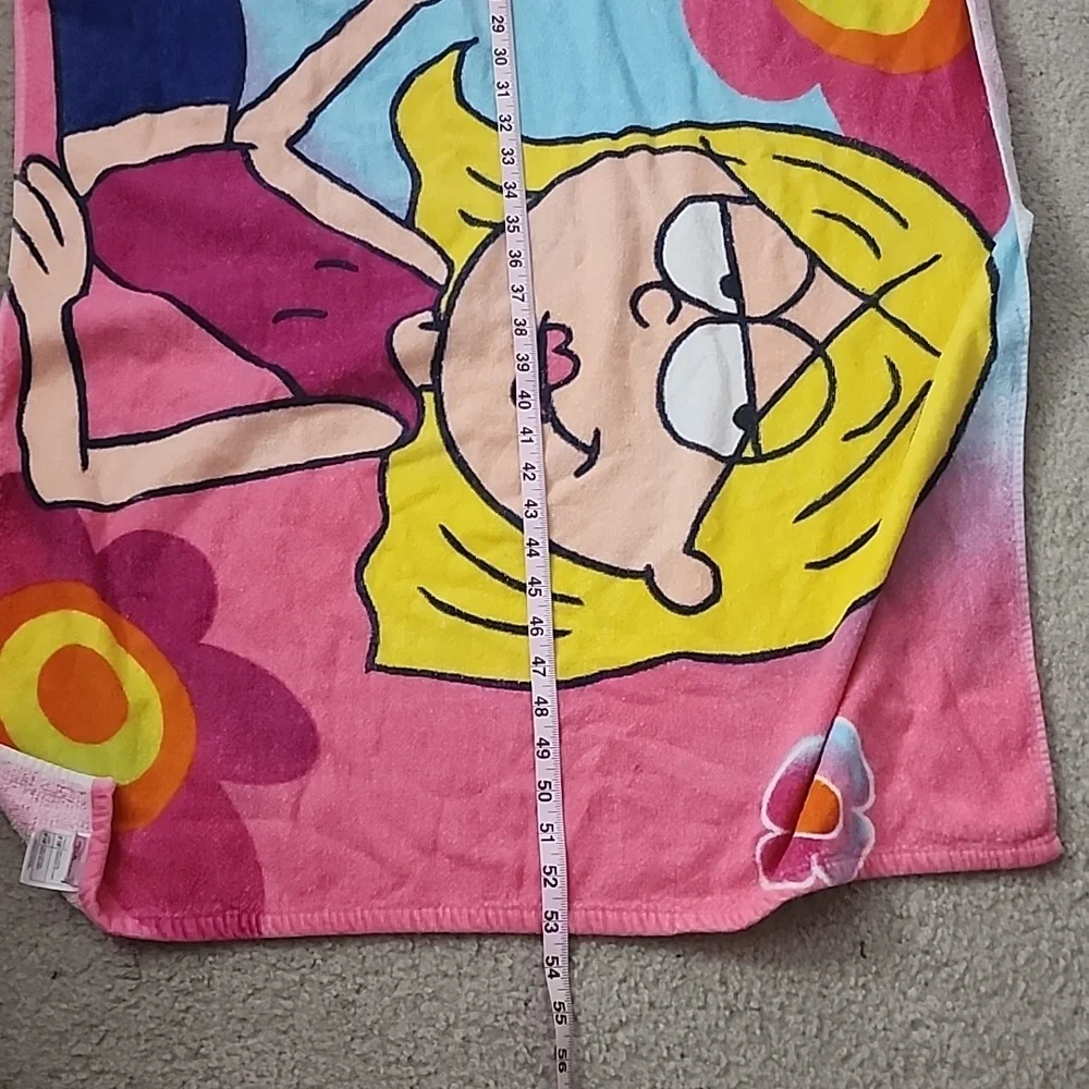 Vintage Rare Y2K Disney Lizzy McGuire Blanket Towel Backpack